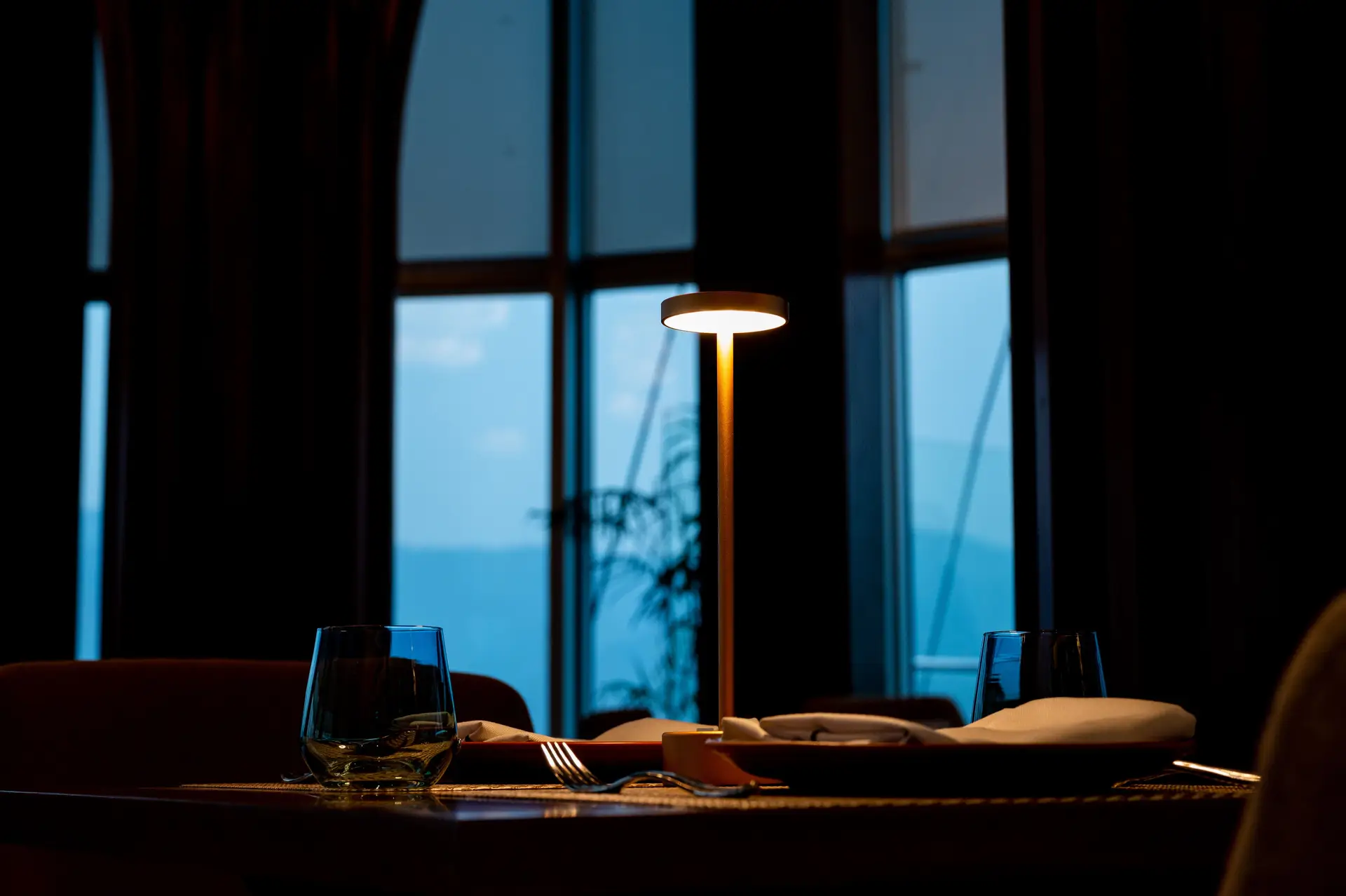 Intimate table setting